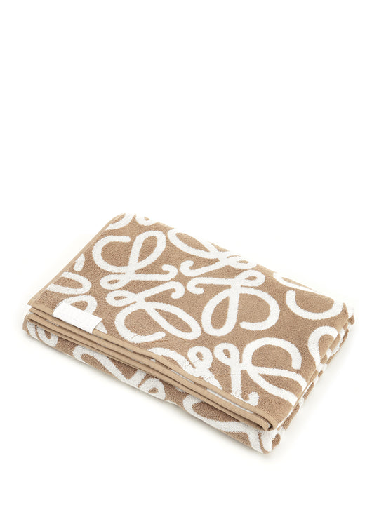 Cotton Terry Towel Swimwear Beige