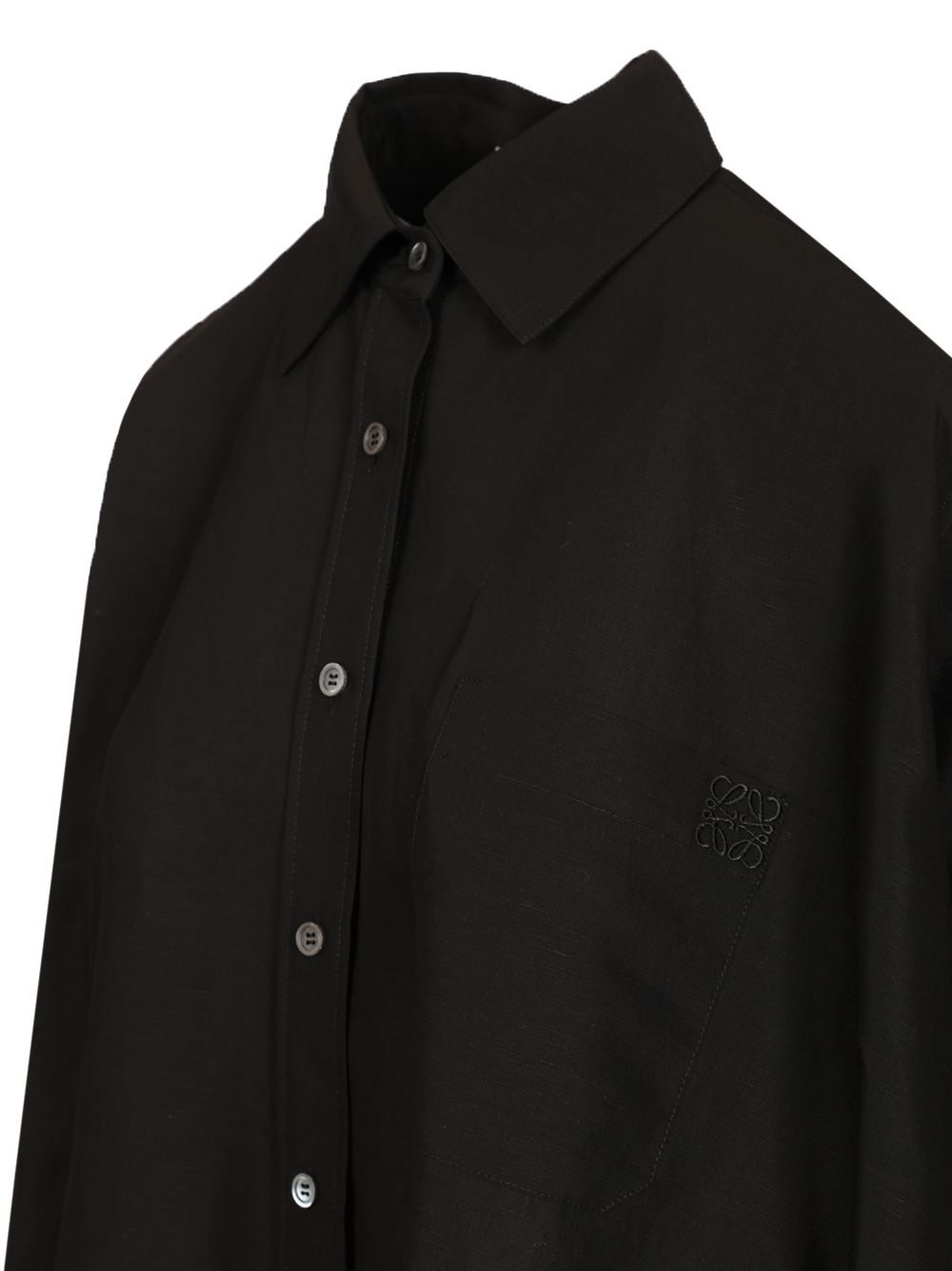 Loewe Viscose Shirt Shirts - Black | 04049757feb54d798f34e67dc99b3ec4b027260d
