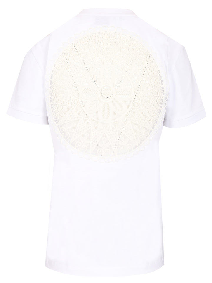 Loewe Cotton Lace-Up T-Shirt - White | 7c869f92550de18cceb4aba90e501305bb7341bb