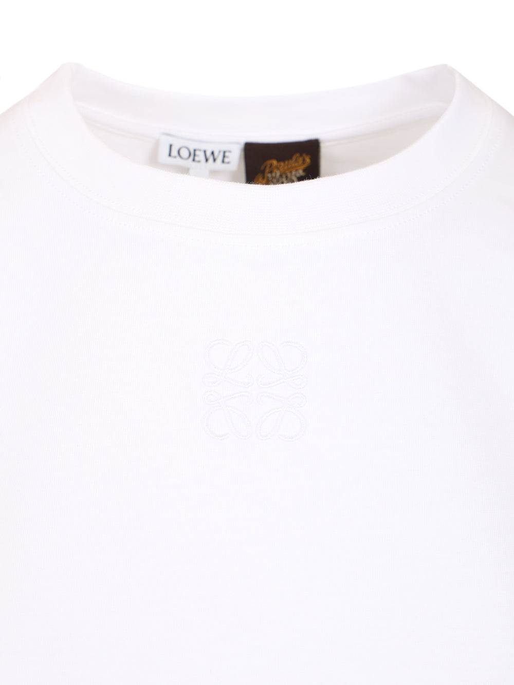 Loewe Cotton Lace-Up T-Shirt - White | 6ecf7e3ac9da76f455296ed8dc5141fab62cc30d