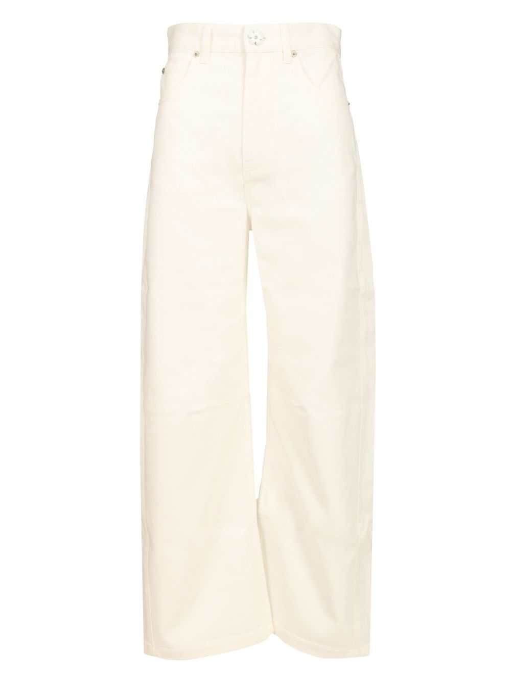 Loewe Barrel Trousers Jeans - White | 0129b6b91a34e7efd213430801037a987998cff4