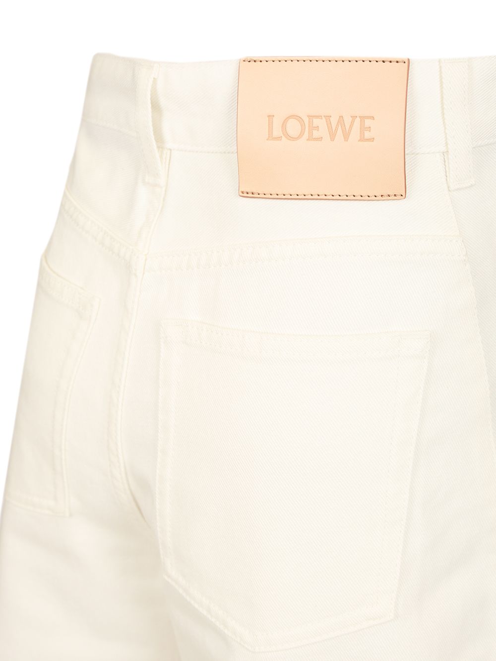 Loewe Barrel Trousers Jeans - White | dde0fd81bb2514610821e4b83da0332110b6004d