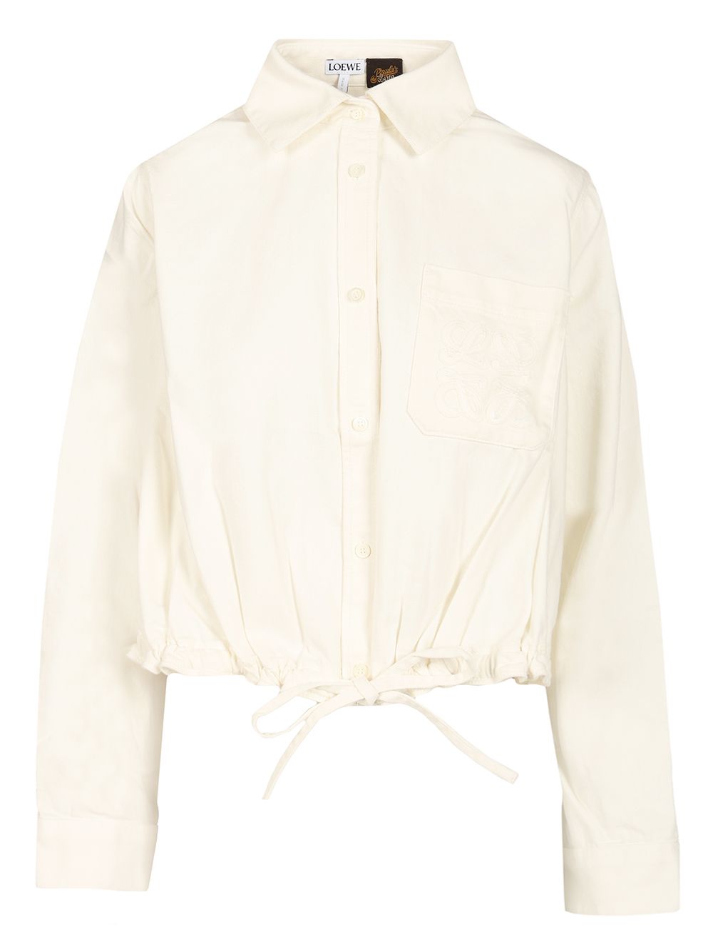 Loewe Denim Shirt Shirts - White | 357192ba21849f33f2997f1d2a612e74a1d99538