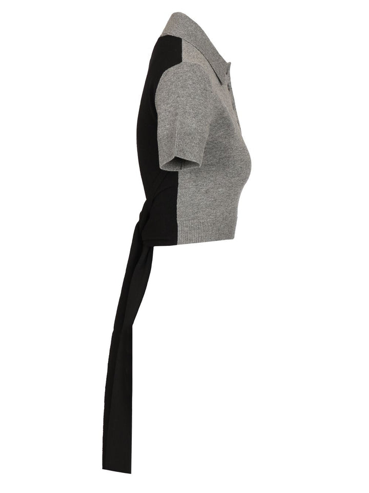 Loewe Wool And Cashmere Polo shirt - Grey | 8b24a1cd283eda02a7714a6cf2f5ddd51cdc9e55