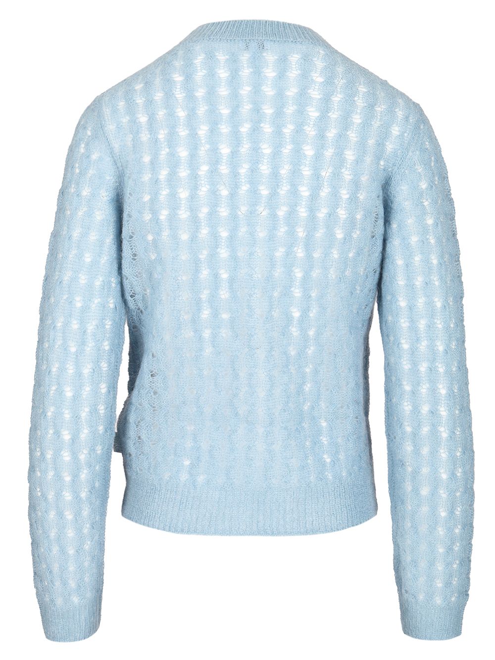 Loewe Mohair And Wool Blend Sweater Knitwear - Light blue | 3567c9a18d32f24021a8548fd812733a5ae78d72