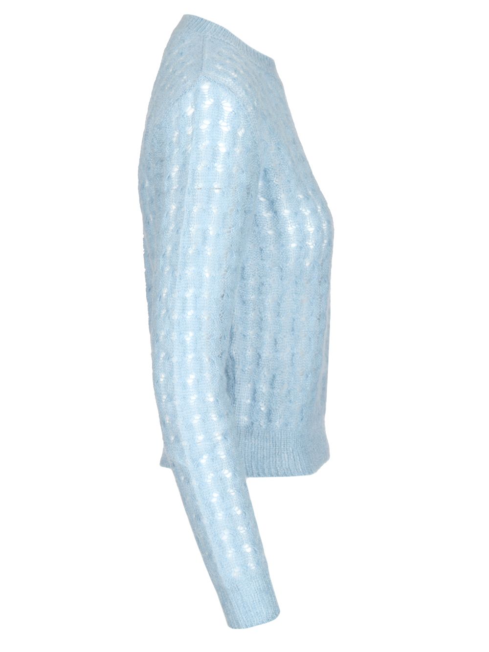Loewe Mohair And Wool Blend Sweater Knitwear - Light blue | 79e07056a57866f6526ae925487b47708c4007d4