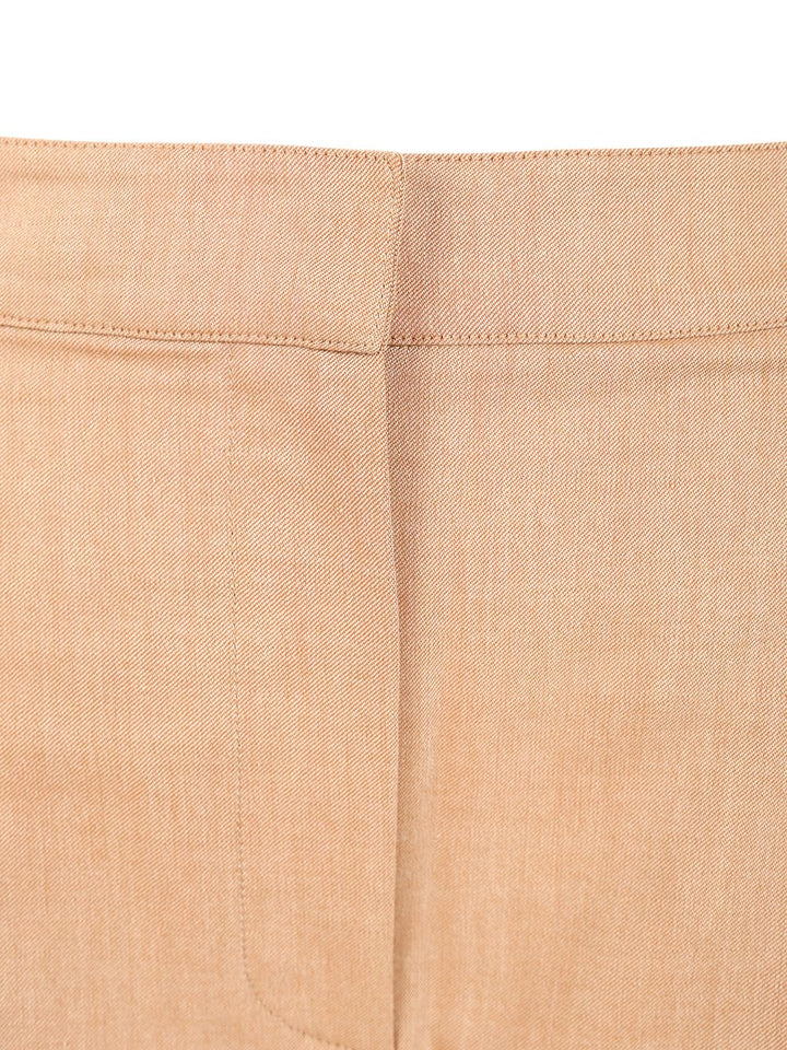 Maison KitsunÉ Casual Tailored Trousers - Beige | eac42d69dc380ed62cf7d66fe0f29c469ae4a4cf