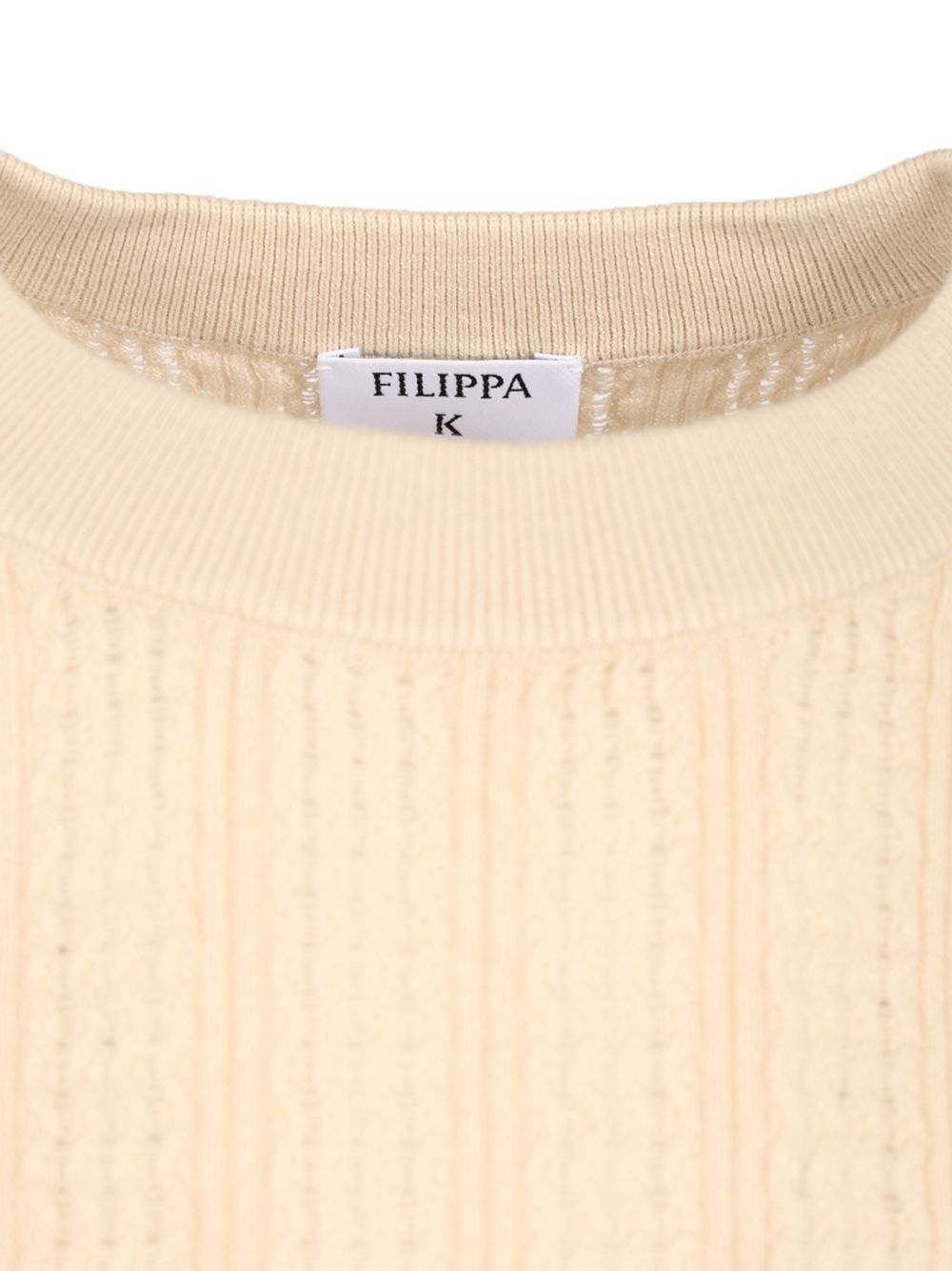 Filippa K Long Sleeve Knitted Shirt Tops - Beige | 5658eceb930927cfe41c81ada6b6d4cb90436bed
