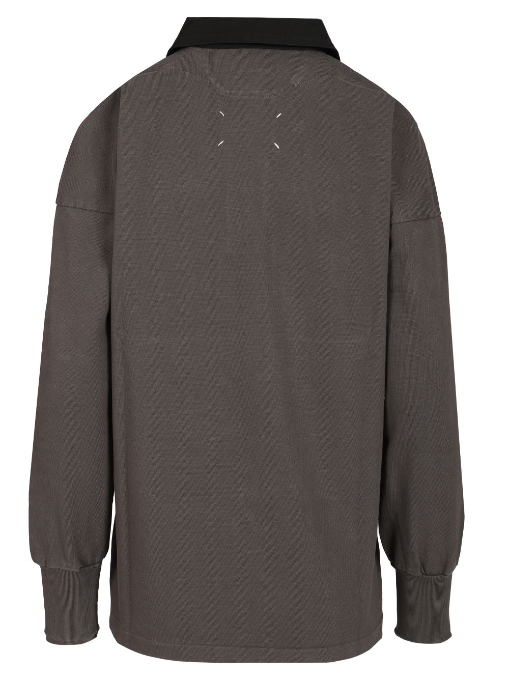 Maison Margiela Cotton Piqué Polo shirt - Grey | cdd26353490a7f0ca56864aef9d9c9760b50d3e5