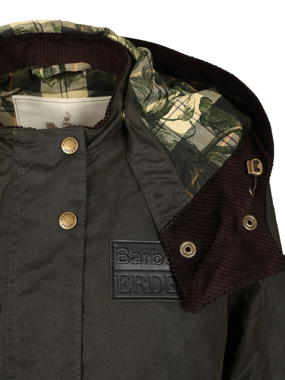 Baracuta X Barbour Barbour X Erdem Datura Waxed Hood Parka Jackets - Green | 091e901b2b788b860ac87fc7f46054707bd7e2bd