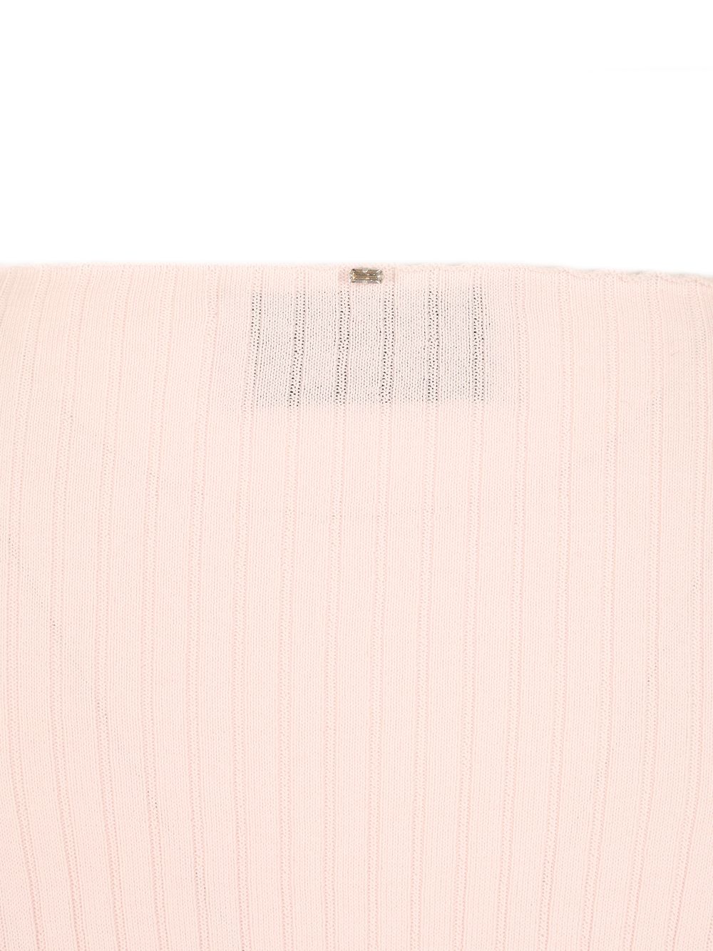 Sportmax Ribbed Cotton T-Shirt Tops - Rose | 5fb9d7ddc9c0f2266f7865a96a2cc31f05fdfe58