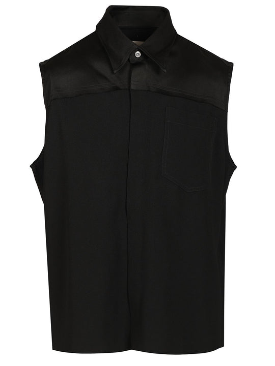 Sleeveless Shirt Shirts Black