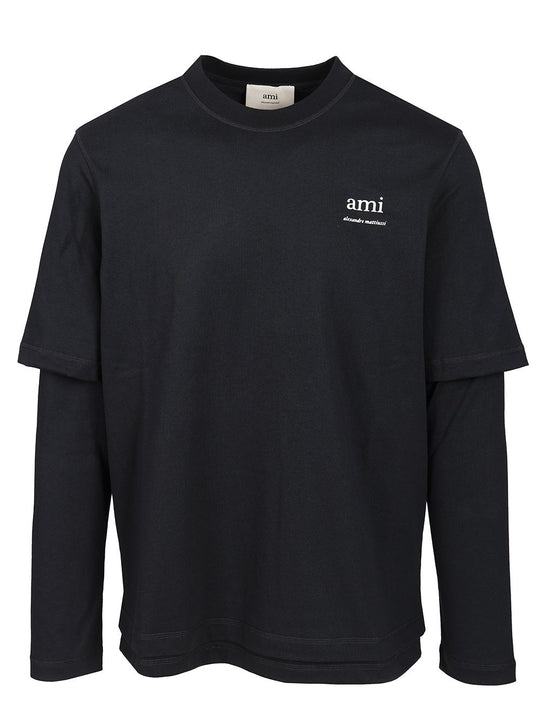 Alexandre Mattiussi Long Sleeve T-Shirt Blue