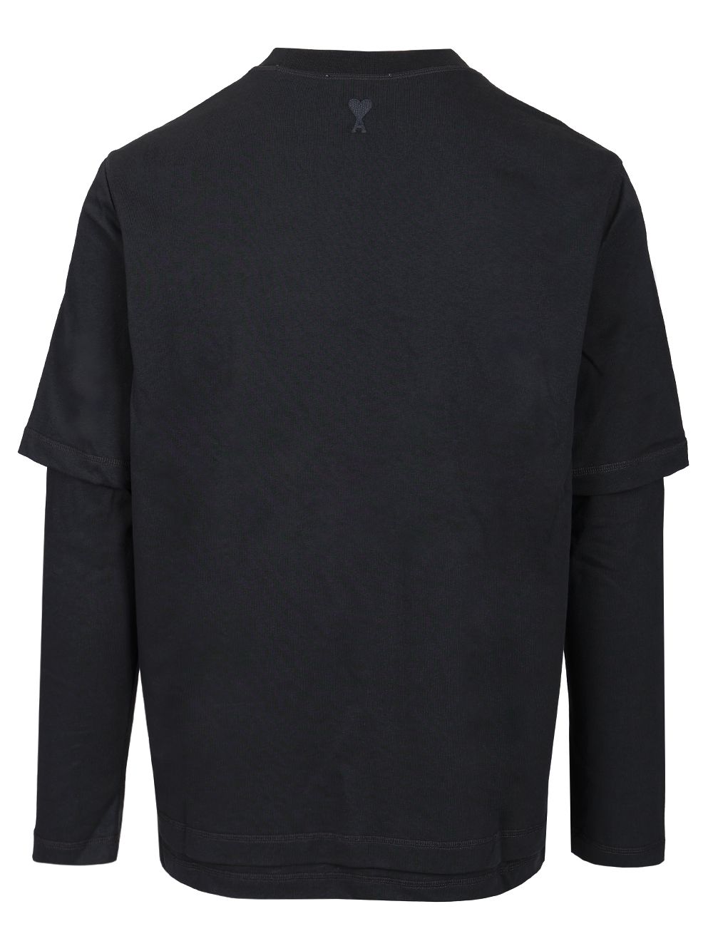 Ami Alexandre Mattiussi Long Sleeve T-Shirt - Blue | da21d757f443d42d309e5ef3ec0c8fc66a2edf59