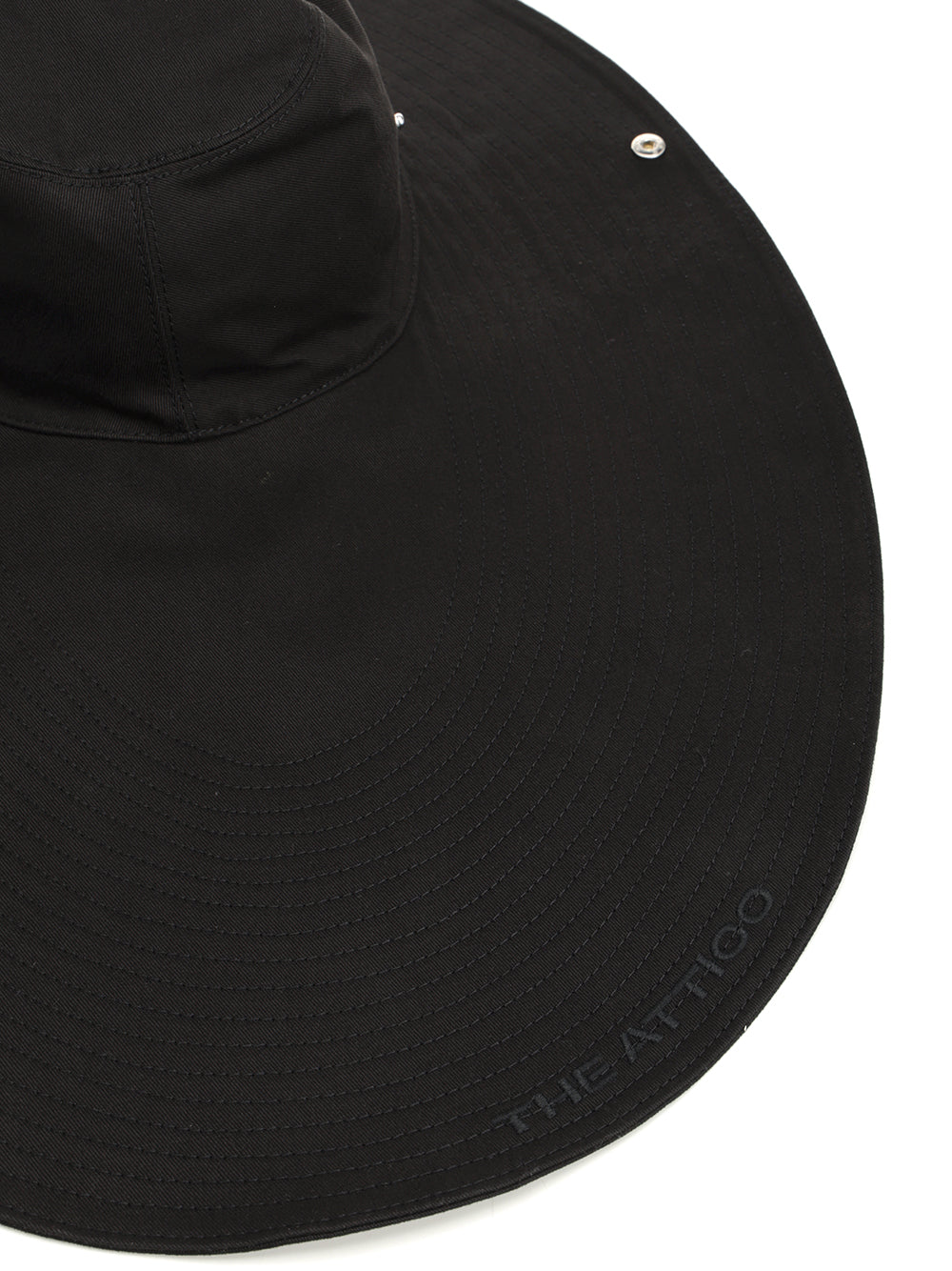 The Attico Texan Hat Hats - Black | e9d26967687ee7affea63fc346ef0f2e6b37713a