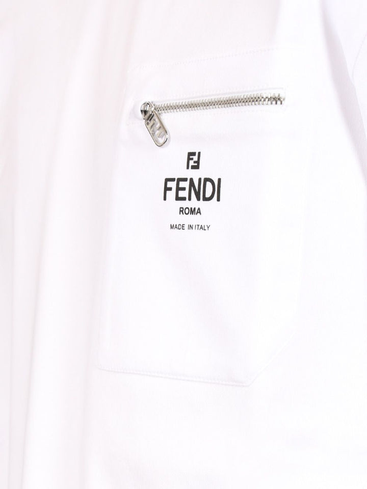 Fendi Fendi Roma T-Shirt - White | f8c4464320e1bfd5a735cda79130b7f283c5fe6f