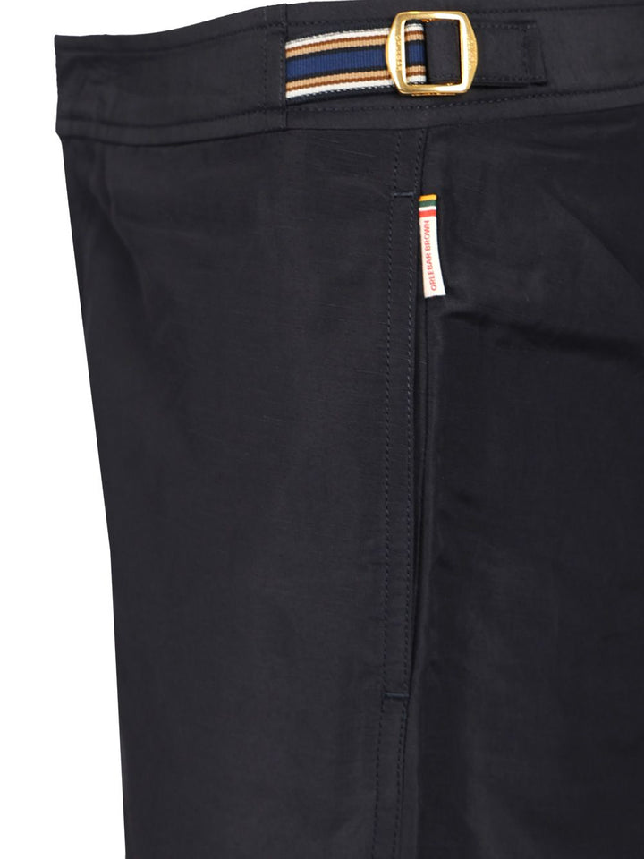 Orlebar Brown Bulldog Trousers - Blue | 1ac0c497d591bc03599882f7e921fa6b0866561c
