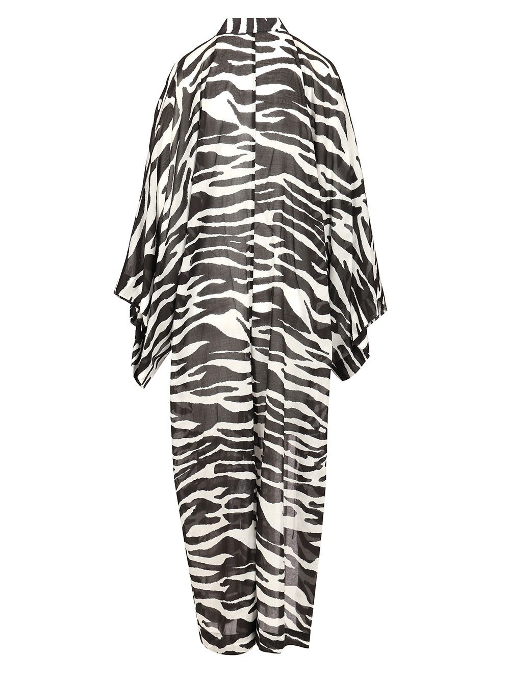 The Attico Zebra Print Caftan Swimwear - Animalier | 394cb4b42ed81092d55e99cea26e6c3df2a08f13