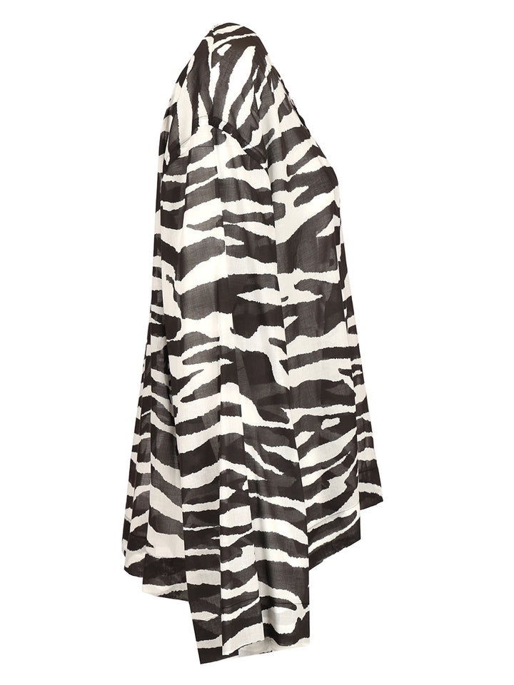 The Attico Zebra Print Blouse Shirts - Animalier | 34759998a25b335ba6d3ed30070373c369df6f3b