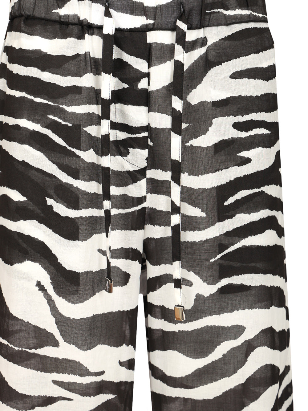 The Attico Zebra Print Long Trousers - Animalier | f0c0f358dd0a421fa7c42f728523f32cd3794bf7