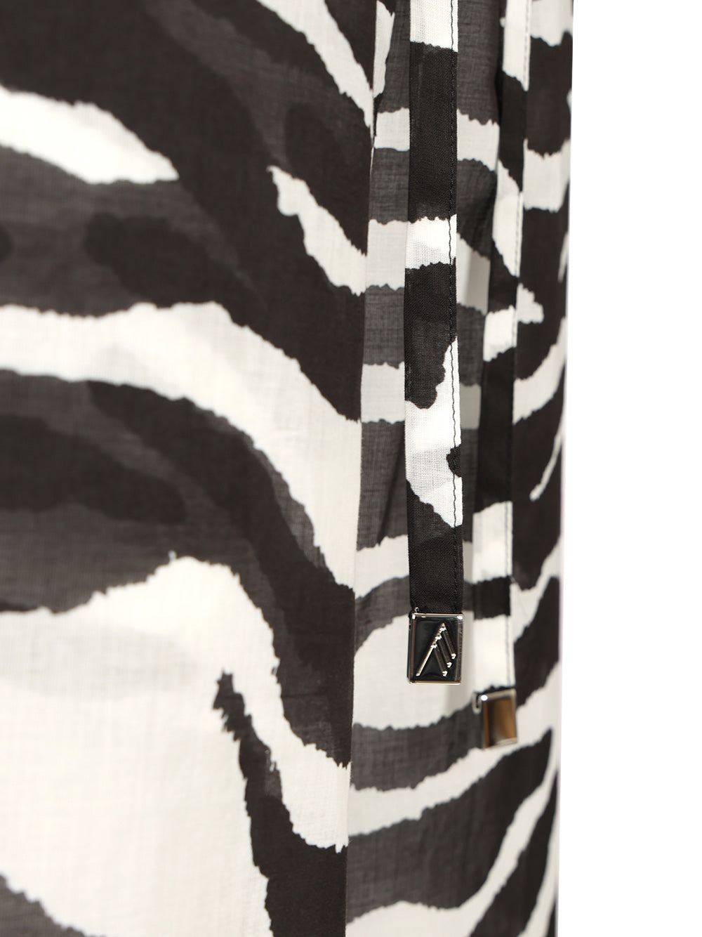 The Attico Zebra Print Long Trousers - Animalier | 167c577332d8d920eef8cc8012dfa4552079d32c