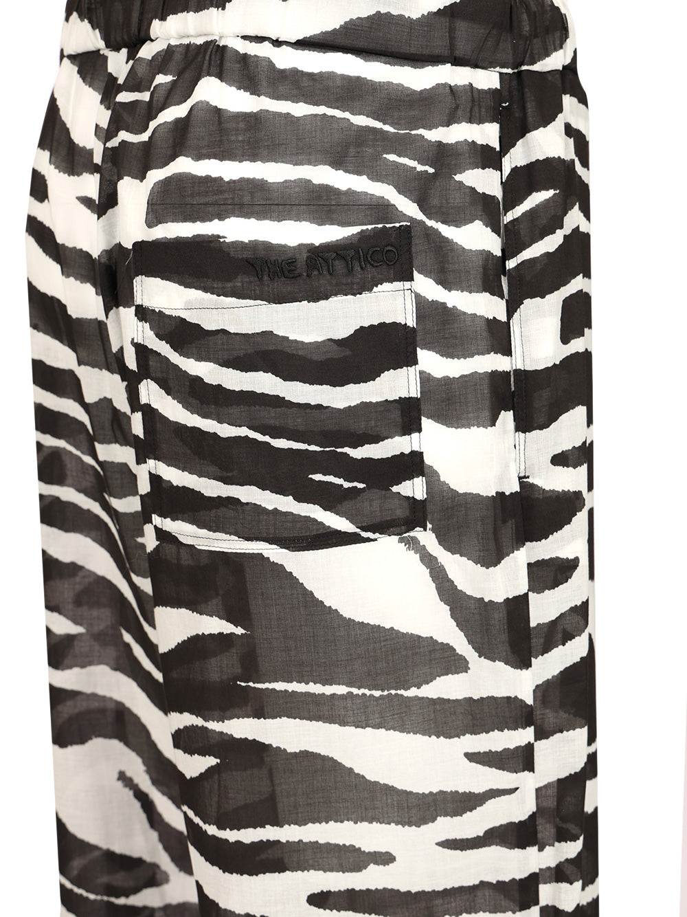 The Attico Zebra Print Long Trousers - Animalier | 711376d58abe202f347e2a3879c74d678dfae814