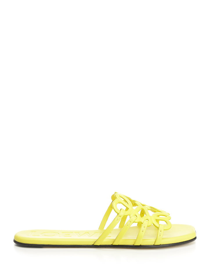 Loewe Petal Sandals - Yellow | aacf9aba5f8d4d476b170216ca1f5f7b3219963c