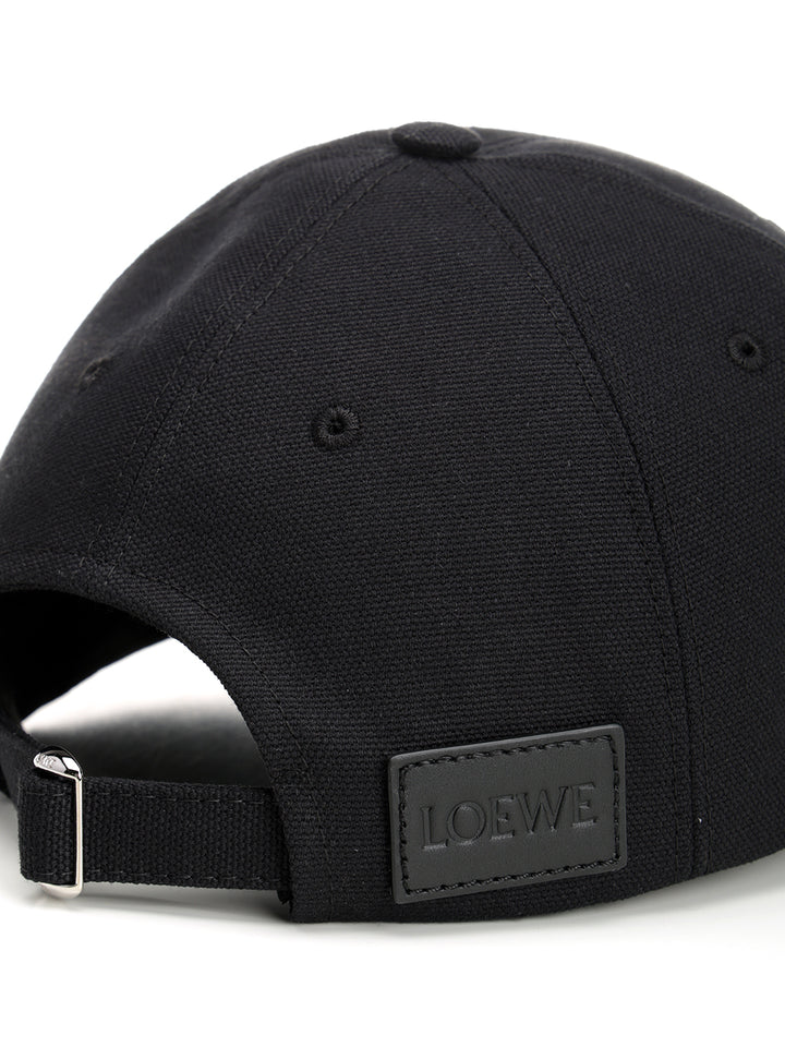 Loewe Loewe Canvas Hat Hats - Black | 8cecb0360584234bdf3607476fe0d782e74df962