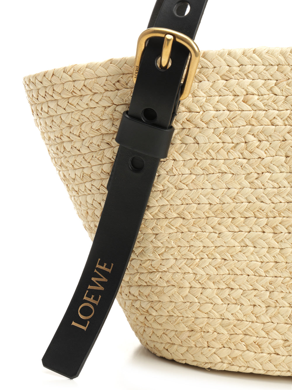 Loewe Punch Hole Basket Bag Shoulder Bags - Beige | d26183a5880e127dfeee09f504d5a0ee22a87258