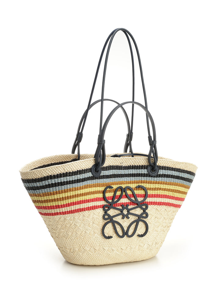 Loewe Anagram Medium Basket Bag Handbags - Beige | d820d6f3ad53787624ea8d465f731d8d940ebc95