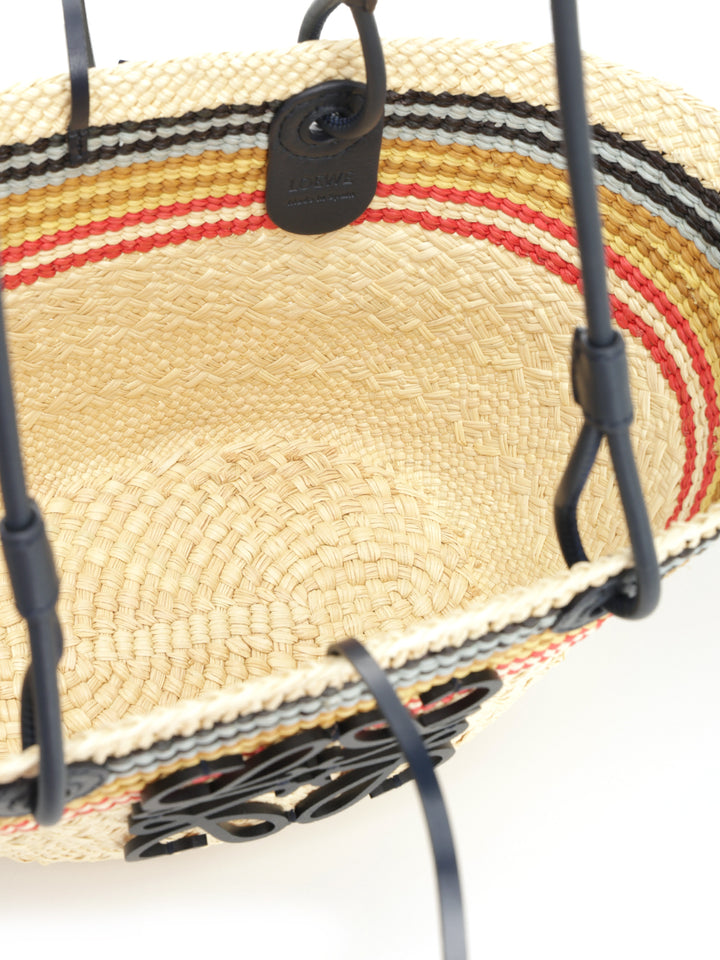 Loewe Anagram Medium Basket Bag Handbags - Beige | 3289c64bd087ebc93e2f45ca6e40a583540d62a9