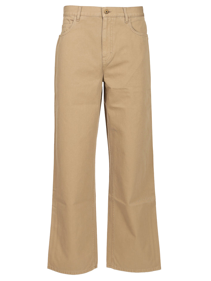 Burberry Cotton Trousers - Brown | 6dacec619bb36efd4fe902ef68a9c25d7ac0ab70