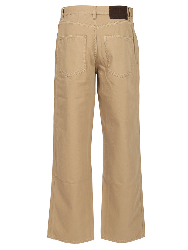 Burberry Cotton Trousers - Brown | c60745d040380c1f339427247874cf9b3c723708