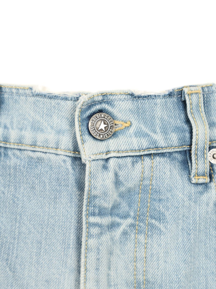 Golden Goose Deluxe Brand Lived-In Effect Jeans - Blue | 4bdcd301d1d9aa1da383cd1ccee09d2158a38d70