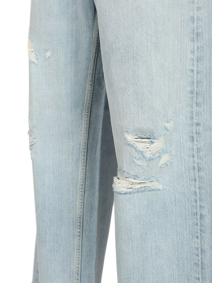 Golden Goose Deluxe Brand Lived-In Effect Jeans - Blue | 5966b61f82afa96ef5f3e0af49462bfc01f67f03