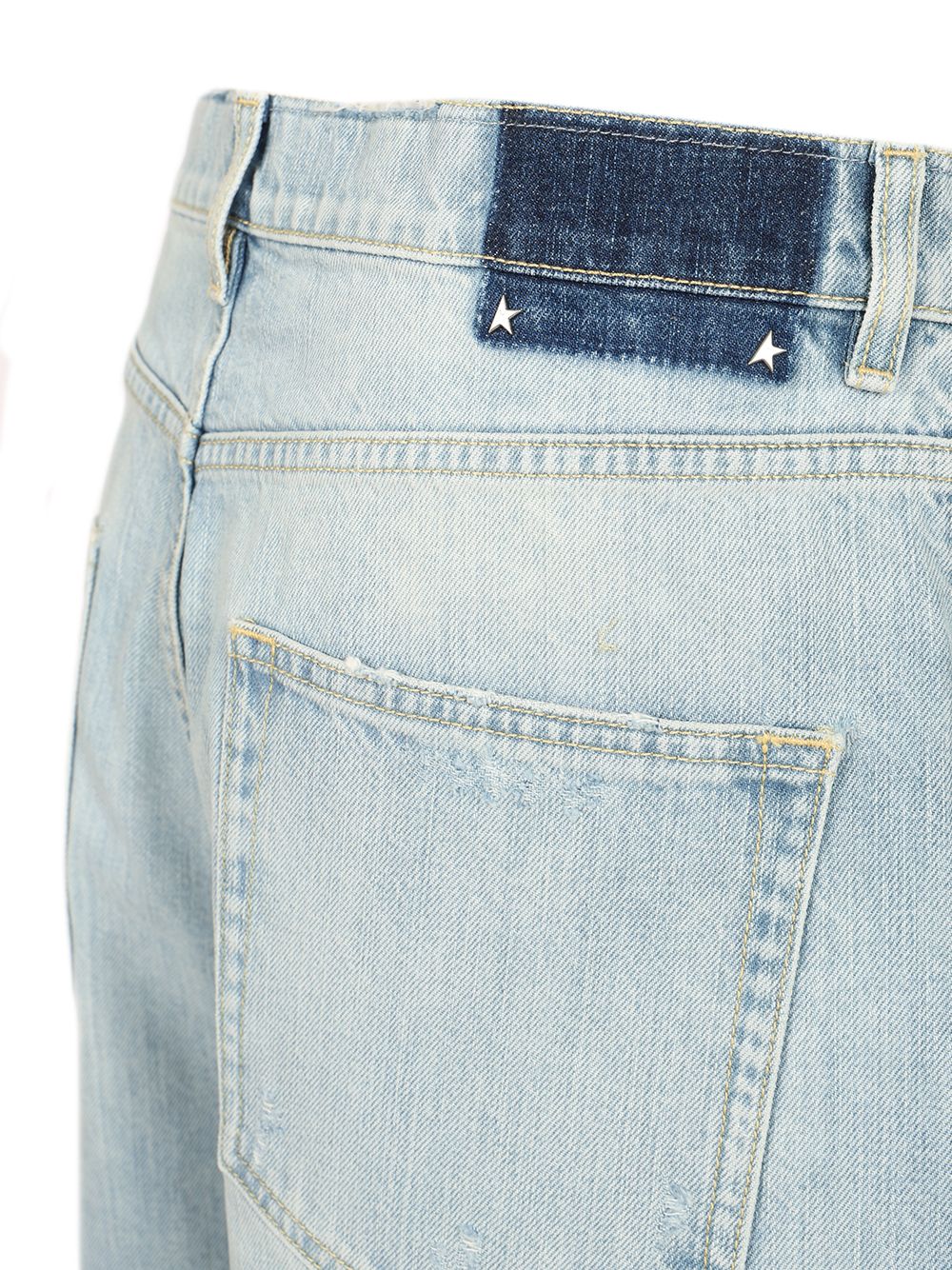 Golden Goose Deluxe Brand Lived-In Effect Jeans - Blue | 44566260816ce6db40677f1d25d4c9b7fb7aef5e