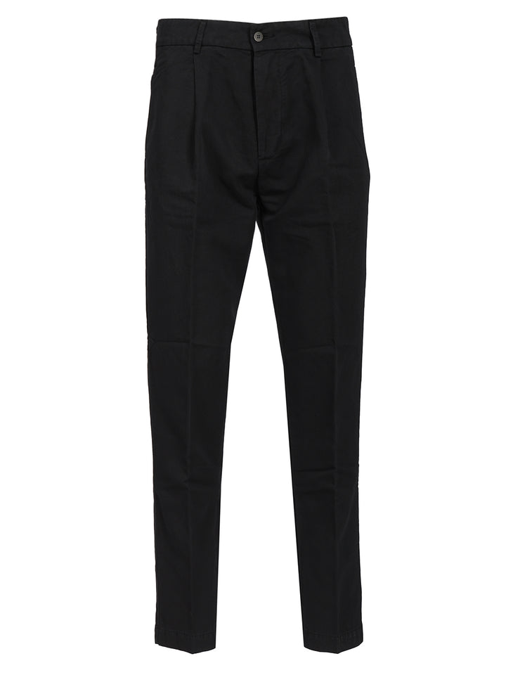 Original Vintage Linen And Cotton Trousers - Blue | ceb91a01edbb016e78e12058f60e35a3b3c7c029