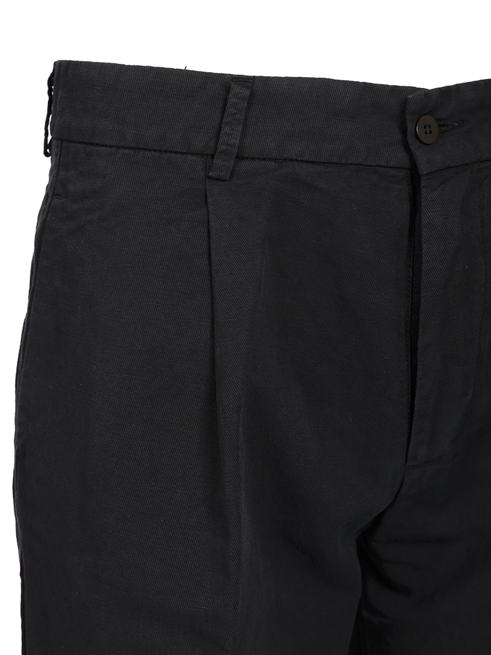 Original Vintage Linen And Cotton Trousers - Blue | e36b832de2a5bda6823e966d06bce56bc778805c