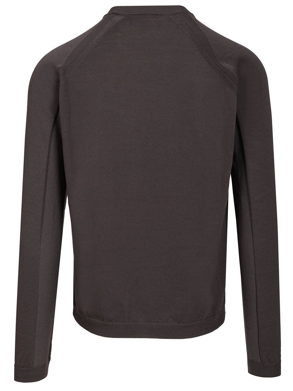 Stone Island Crewneck Sweater In Primaloft® Bio™ Knitwear - Grey | beb2aa6ea817297c1e9eb651bed112aea87b6389