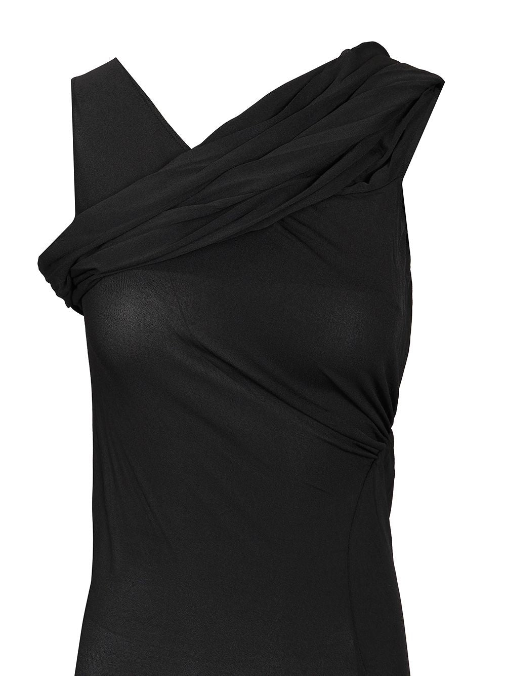 Rick Owens Lilies Sahara Dresses - Black | 467bacef29b4f694eda3705ce762099ec89ff1f4