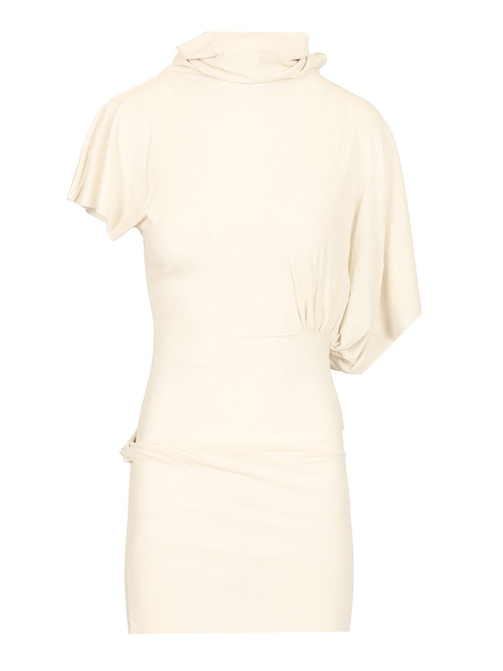 Rick Owens Lilies Lilith Top In Crepe Tops - White | 4673f3be74dc46fb3e8763cd028f2b7051254a27