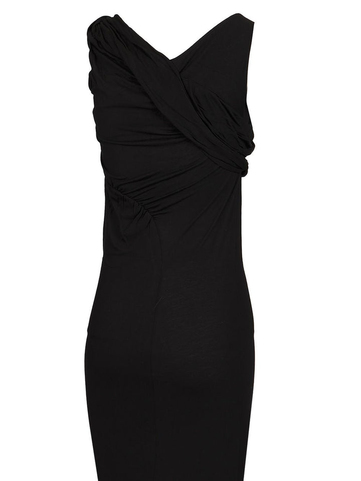 Rick Owens Lilies Sahara Dresses - Black | b36714ecf312c450e9657d72f79fbae65ddc4c38