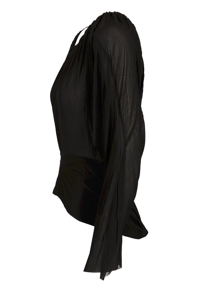 Rick Owens Short Hooded Tunic Jackets - Black | 7e9e13a4388f0cb01ab65ad8e812729bb44d1d23