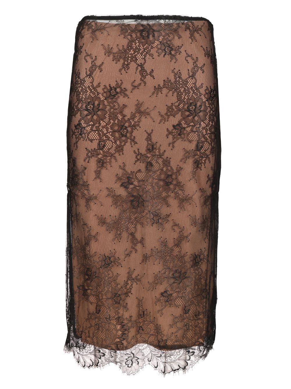 Self-Portrait Lace Midi Skirt Skirts - Black | 2a3e23cd77b6f8dbe687cfca02c3481b30c417dc