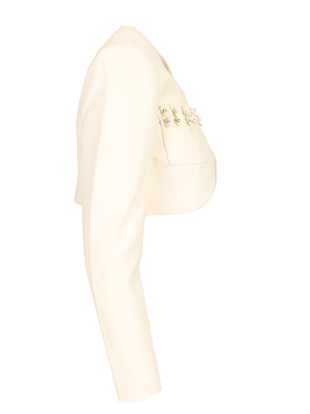 Self-Portrait Crepe Jacket Dresses - Beige | 8ad1a6ec1571d013d1e83e9e42cdc711554ea3d5