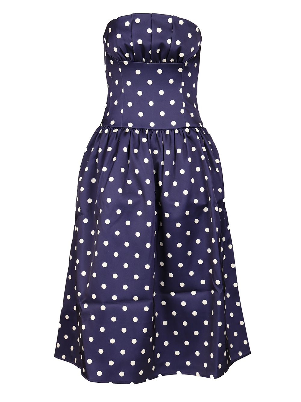 Self-Portrait Satin Dress Dresses - Blue | fef46db7af5bdb131e5a8e3133cac49e1dd09675