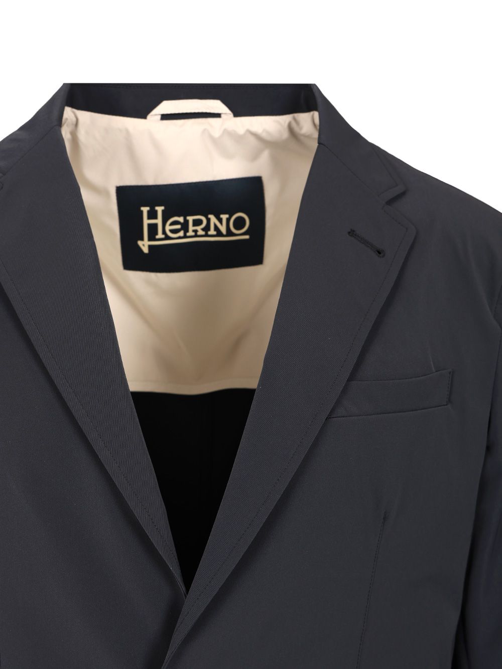 Herno Single-Breasted Blazer Jackets - Blue | 51a176012203b697c40f8e305177f6a09b082501