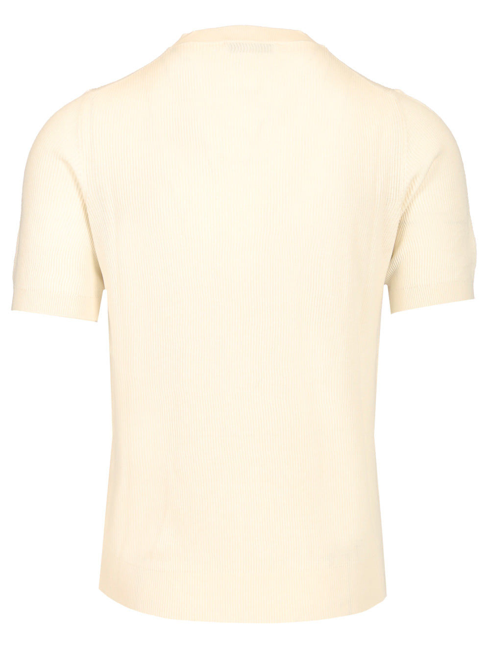 Mauro Ottaviani Ribbed T-Shirt - White | c1b2cc96f9187ff4851968feae02b114bc2461ec