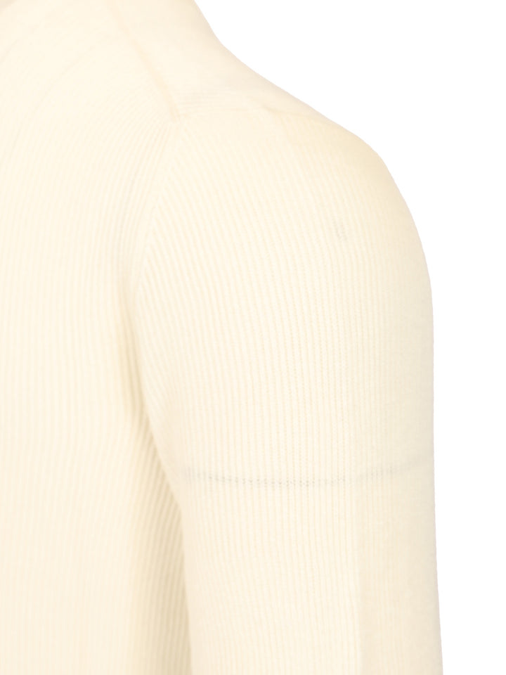 Mauro Ottaviani Ribbed T-Shirt - White | e517bd9408115a8b97511927344f202326bb79c3