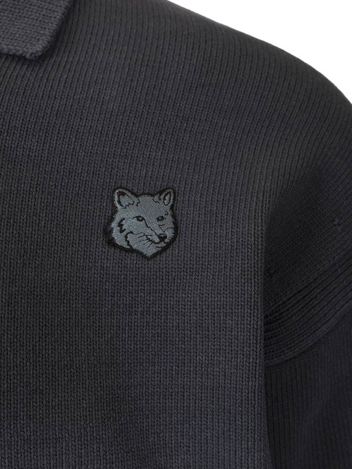 Maison KitsunÉ Comfort Polo shirt - Grey | 7f6ef6b3ace08f1d16a4cfe2a214d0e00c8f4901